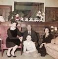 Robbie, Aunt Nancy and Grandma and Grandpa Roberts 1955